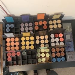 Lot Of ~200 Archipelago Botanical Boutique Candles  2” & Tea