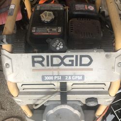 Ridgid Water compressor 3000psi