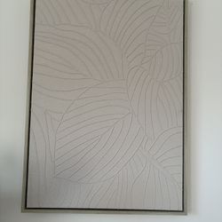 Modern Neutral Wall Art (Textured)