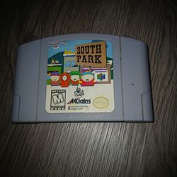 South Park N64$30firm