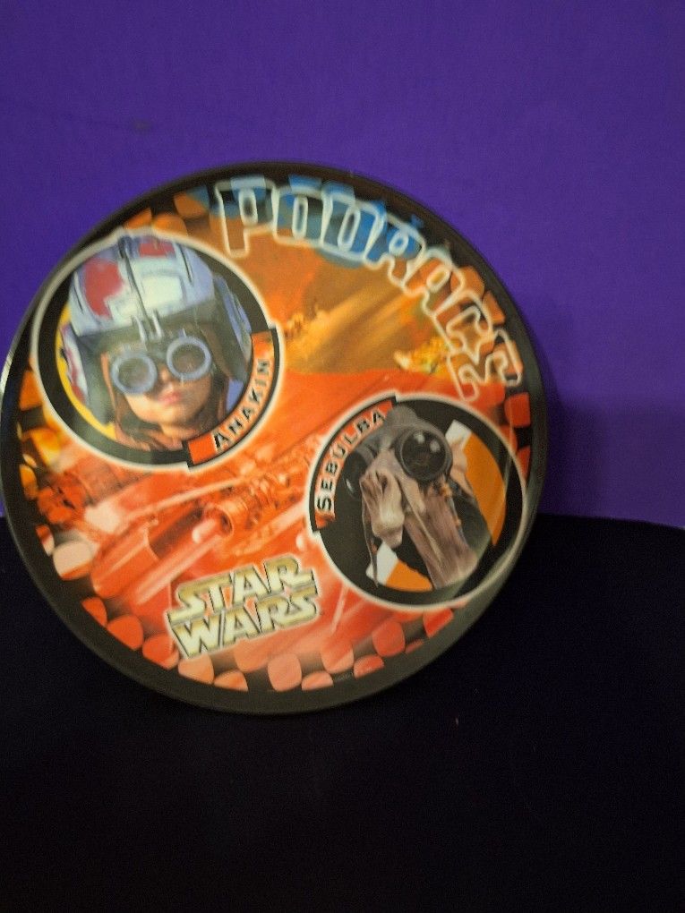 Star wars "Podrace" Child Toddler Plate 8"-$8.00