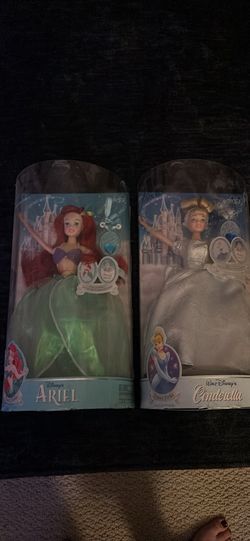 Brand New Disney Dolls In Box- Never Used