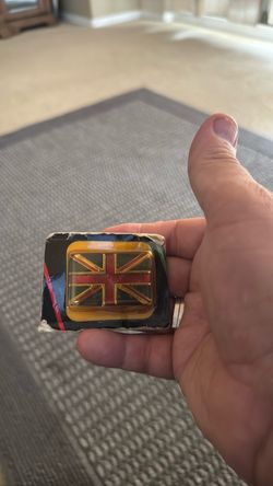 Vintage  Def Leppard  Rock belt buckle