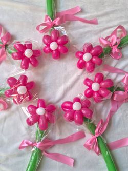 Flower balloon bouquet