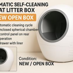 Automatic Cat Box New
