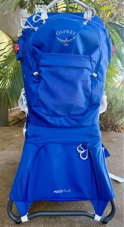 Blue Osprey Poco Plus Child Carrier Backpack