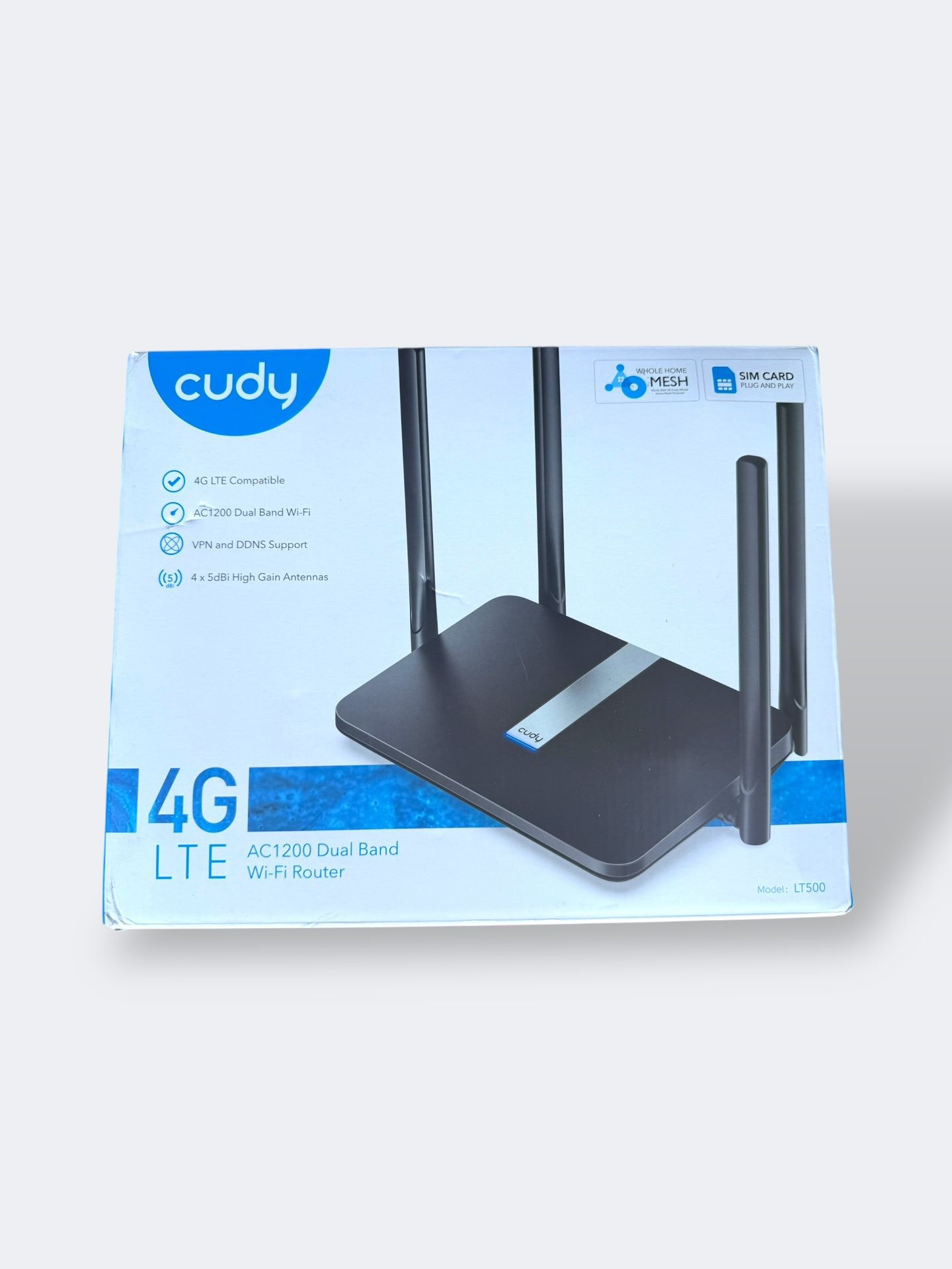 Cudy AC1200 4G LTE Modem Router | Dual Band | Mesh WiFi | Open Box NEW