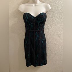 Guess black and green dress Sz.4