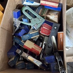 Staples and staplers