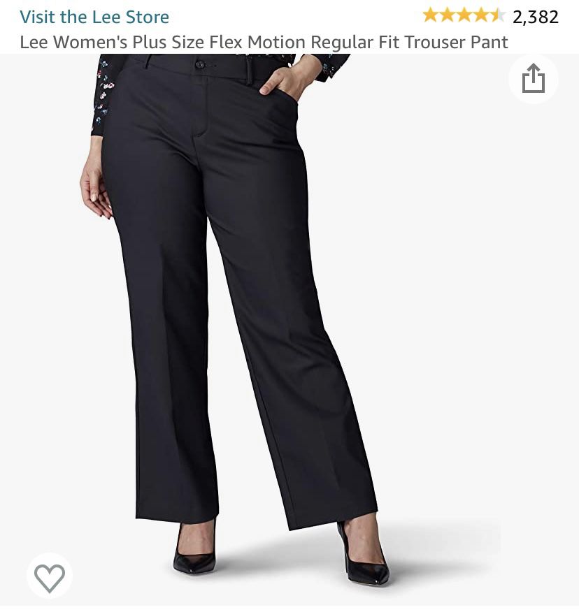 LEE Plus Size Trousers