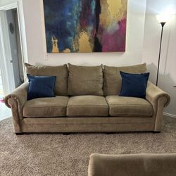 Couch & Oversized Chair 