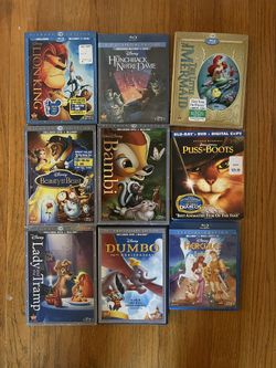 Disney Blu-ray Bundle 9 