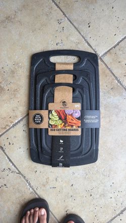 3 piece plastic cutting board
