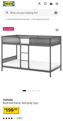 Twin xl bunk bed