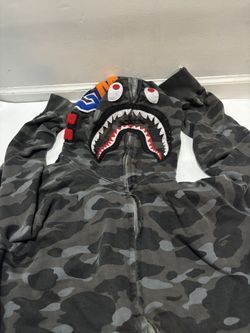 BAPE Shark Hoodie (Gray/Black)