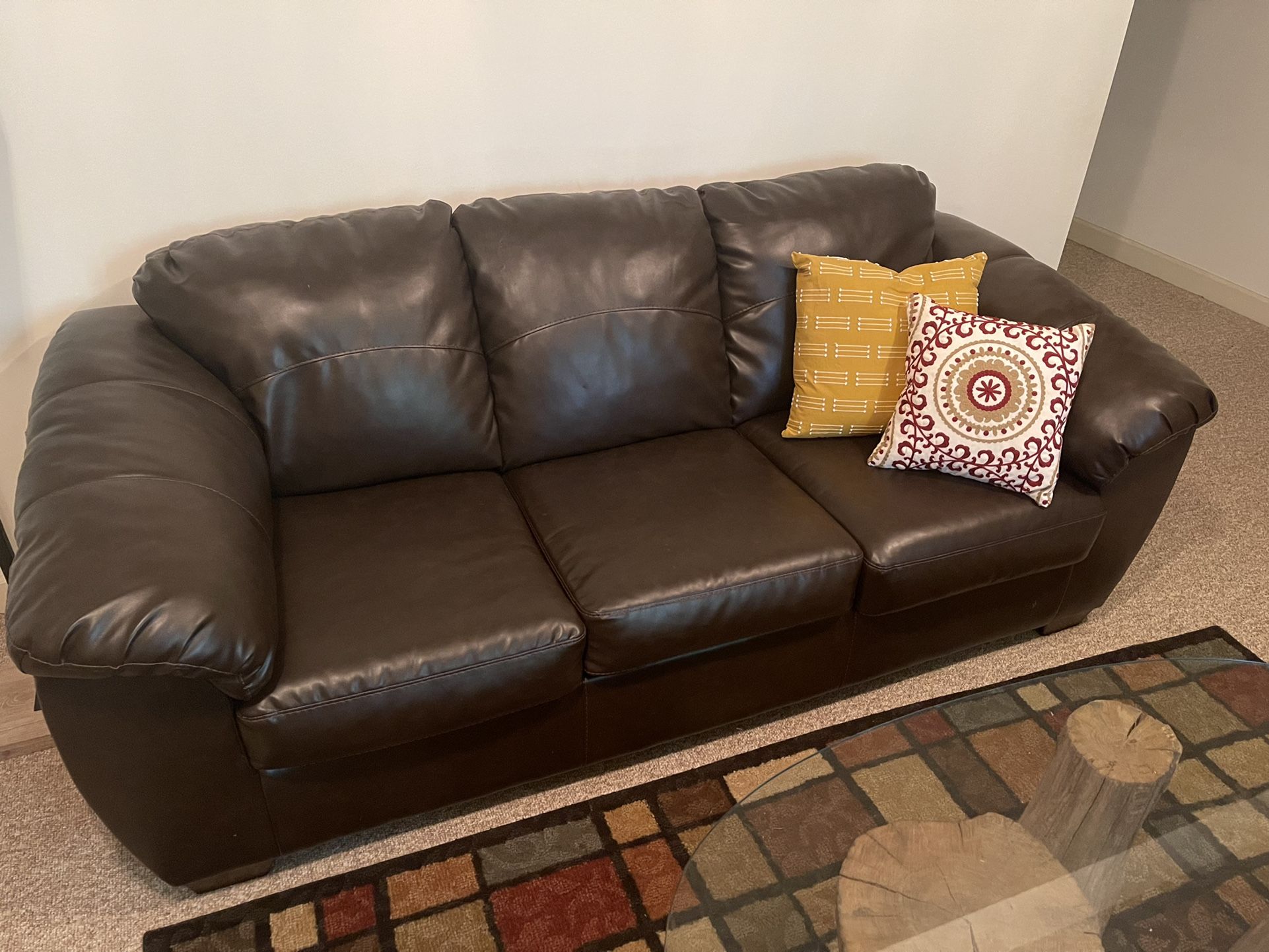 Leather Sofa & Loveseat *MAKE OFFER*