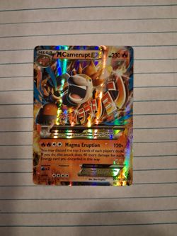 Mega camerupt EX XY198 promo