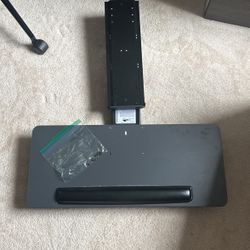 Under desk Mount Keyboard Tray