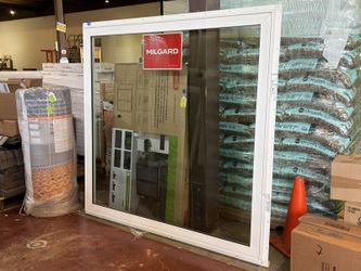 NEW! MILGARD White 58″x56″ Suncoat Window