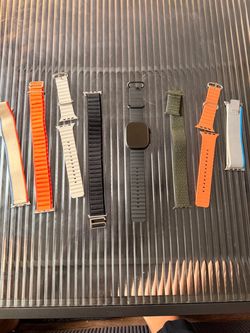 Apple Watch Ultra 2 + 8 Bands – Excellent Condition