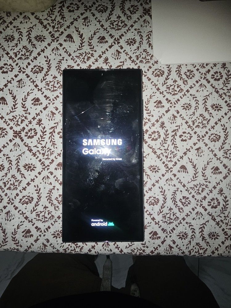 Samsung S22 Ultra 256 GB The Glass Is Cracked But It Works Asking 450.00