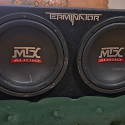 MTX terminator12"  subwoofers