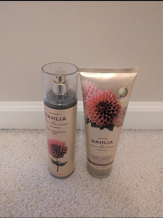 Dahlia Fragrance Mist and Body Cream (New)