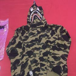 Bape Camo Full Zip Hoodie