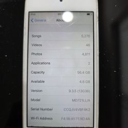 Apple iPod touch 5th Generation Silver (64GB)