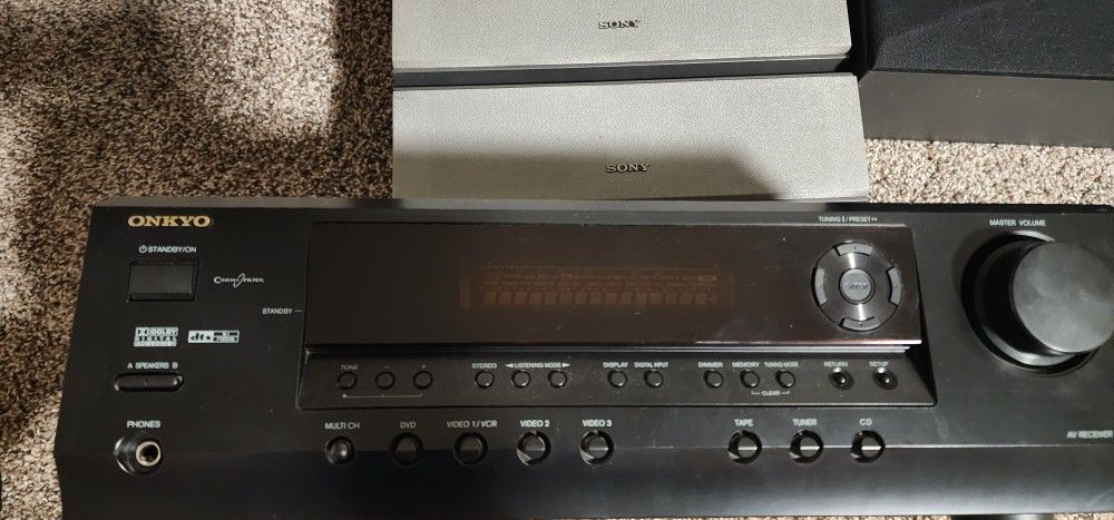 Onkyo Home Stereo/gaming Set Up