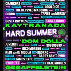 2 day GA+ hard summer pass