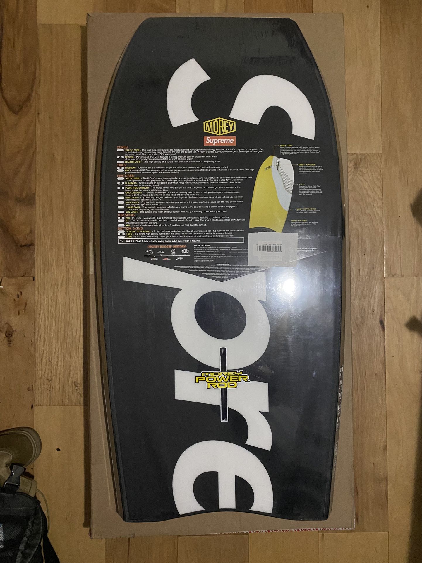 Supreme Morey Mach 7 Bodyboard 2021
