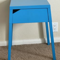 Ikea Selje Bedside Table (blue) 
