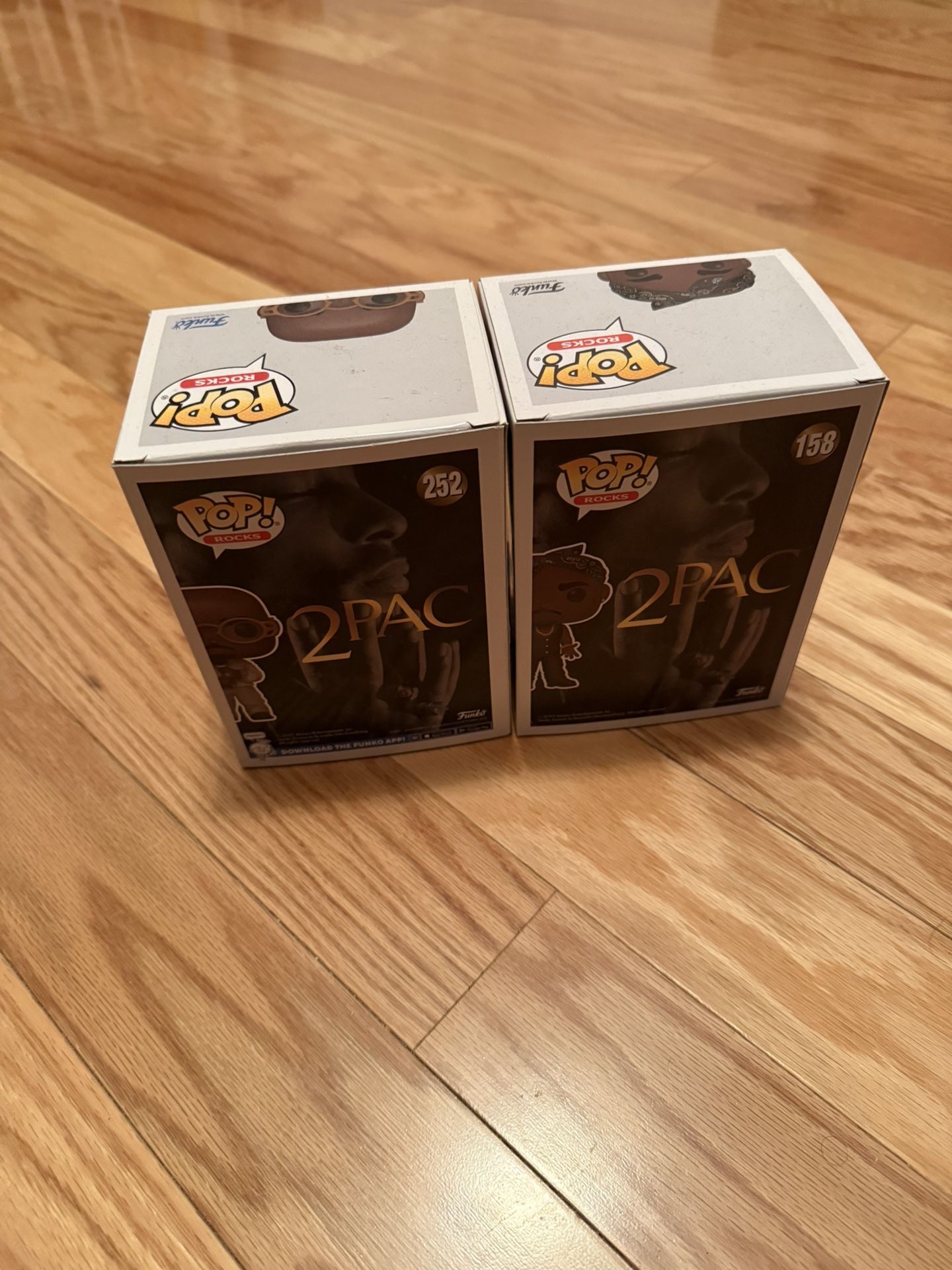 Pair Of 2pac Funko Pops
