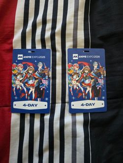 Anime Expo 2026 4-Day Badges For Sale