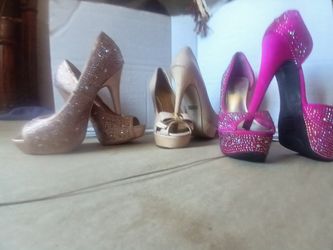 Size 7, 7 1/2, & 8 Heels