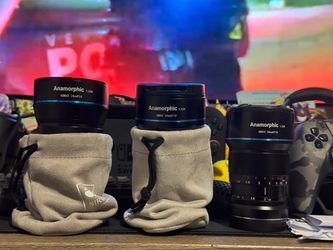 Sirui anamorphic lenses E-mount