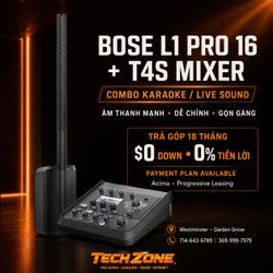 Bose L1 Pro 16 + T4 lA Mixer Combo - Payment Plan Available - Có Bán Trả Góp