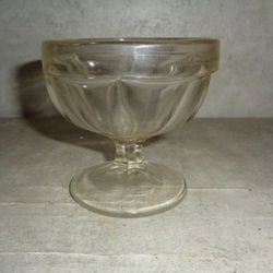 Vintage 3 1/4 Glass Sorbet Dish