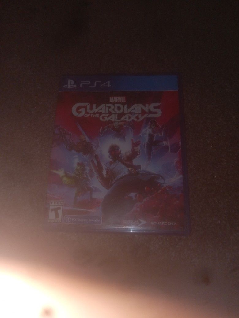Gaurdians Of The Galaxy Ps4