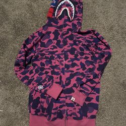 Purple BAPE hoodie
