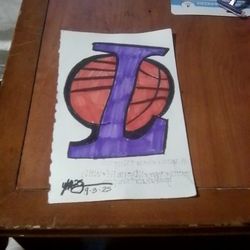 A Laker Sketch Picture 