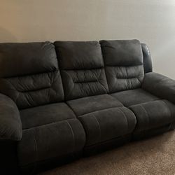 TWO RECLINER COUCHES 