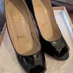 Christian Louboutin Paris Heels Size 34 
