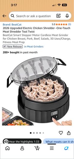 BeatCat Electric Meat Shredder Tool