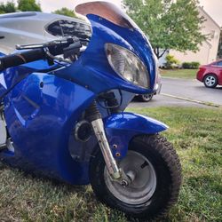 🚨 Boreem Mini Motorcycle - Not Working, Unused Tires, Stored for Years, As-Is.