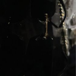 Sunglasses Black N Gold 