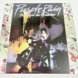 Prince And The Revolution Purple Rain Vinyl LP With Poster Reissue EX
