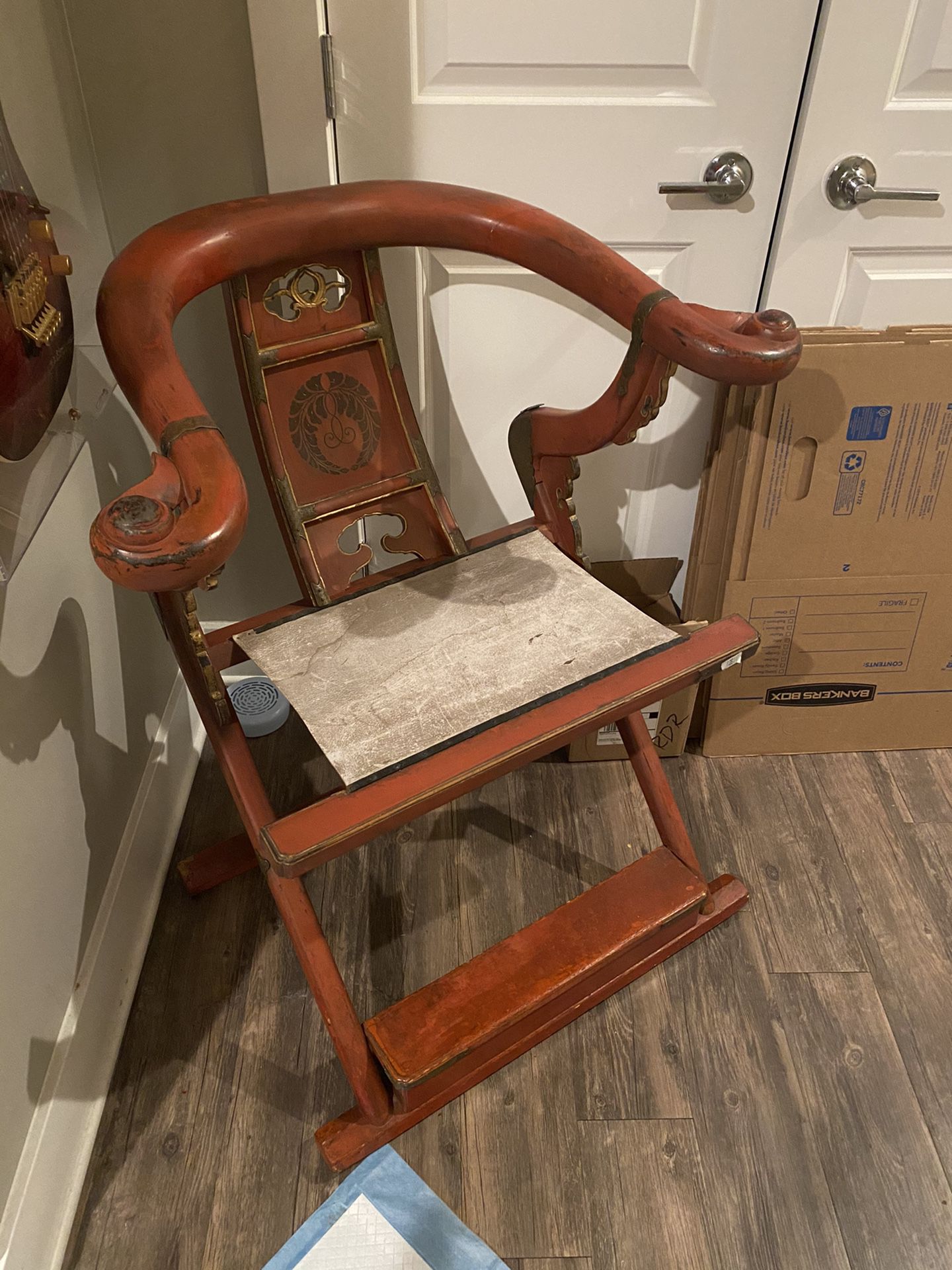 Antique Japanese Chair