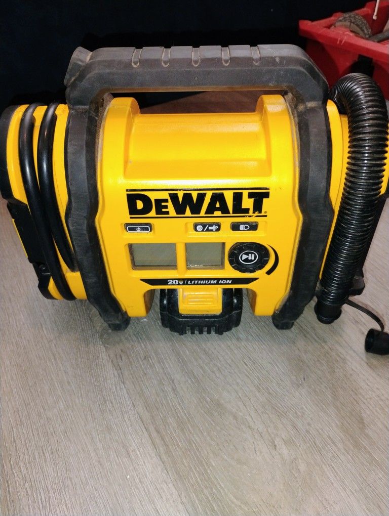 20V MAX Cordless Electric Portable Inflator (Tool And Battery